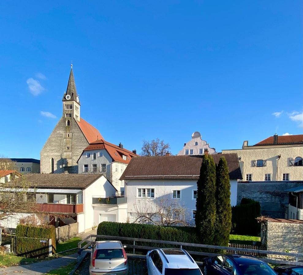 Ferienwohnung An Der Idyllischen Salzachschleife Naehe Salzburg Laufen Buitenkant foto