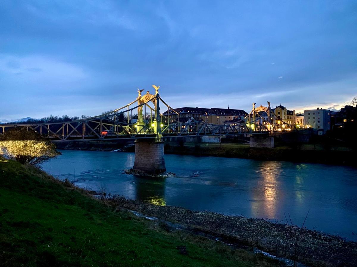 Ferienwohnung An Der Idyllischen Salzachschleife Naehe Salzburg Laufen Buitenkant foto